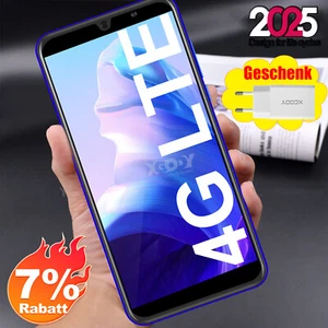 2025 Neu 4G Dual SIM Smartphone Ohne Vertrag Android NEU Handy Quad Core 16GB DE - Bild 1 von 17