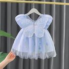 Toddler Baby Girl Dresses Baby Clothes Summer Butterfly Wing Dress Lace Casual