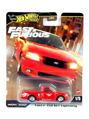HOT WHEELS PREMIUM / Ford F-150 SVT Lightning (Red) / FAST & FURIOUS. - Image 1 of 3