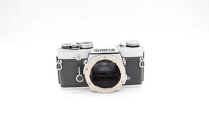 Olympus OM-1 MD 35mm Film SLR Camera Body, Chrome (without Shoe) - Picture 1 of 7