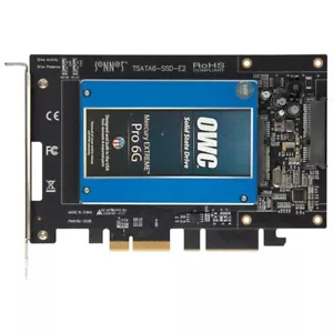 Sonnet Tempo SSD High-performance 6Gb/s SATA 2.5-inch SSD PCIe card - Picture 1 of 6