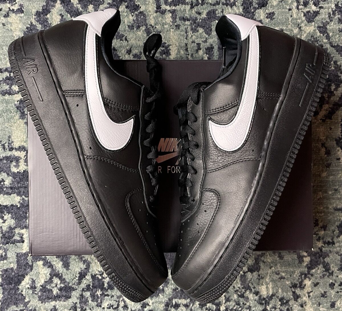 Nike Air Force 1 Retro QS Low Black for Sale | Authenticity Nike Air Force 1 Retro QS Low Black for Sale | Authenticity