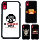 Hard Black Case Gym Workout Be Stronger For Samsung A13 A14 A15 A32 A53