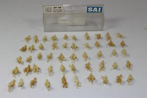 hf1324, RAR Alte SAI 407 Figuren / 50 tlg. Diverse Figuren TOP OVP H0 1:87 - Picture 1 of 6