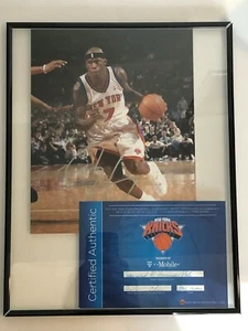 Al Harrington New York Knicks Autographed Photo COA May 14, 2009 Basketball Spor - Picture 1 of 8