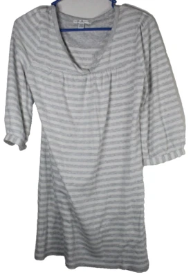 Mujer Tommy Hilfiger Cuello en V Prendas para dormir Camisón Rayas Talla Mediana M Foto 1 de 3