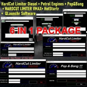 Hardcut limiter Pop & Bang Qluncher Vmax HotStartr diesel and petrol 6+1 - Zdjęcie 1 z 6