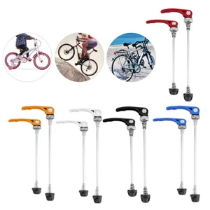 New 1 Pair Mountain Bike Skewers Road  Quick Release Front Rear Axle Skew - Picture 1 of 25