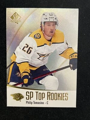 21-22 UD SP Authetic Hockey SP Top Rookies TR-15 Philip Tomasino - Image 1 of 2