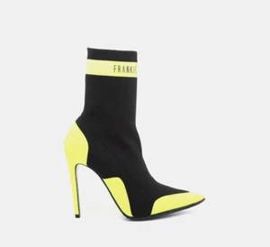Frankie Morello Vicky Elastic Ankle Bootie Size 41 Womens Size 10 Womens - Black - Picture 1 of 9