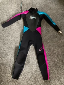 Sola Junior Storm Shorty Neoprenanzug - pink/türkis - einmal getragen - Medium - Bild 1 von 10