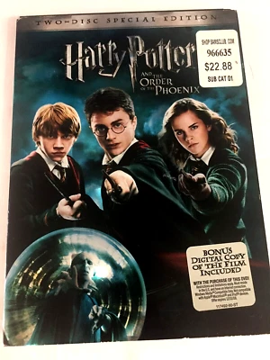 Harry Potter and the Order of the Phoenix DVD Ships Same Day With Tracking - Image 1 of 2
