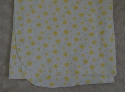 Manta Koala Baby Chick Franela Recepción Amarillo Blanco Verde Sol Pato Lovey Foto 1 de 4