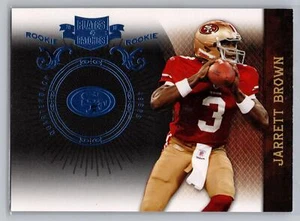 2010 Panini Plates & Patches Jarrett Brown Platinum #/10 #144 Rookie RC - Picture 1 of 2