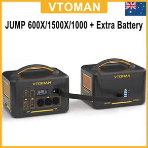 VTOMAN Portable Power Station 1500W/1000W/600W LiFePO4 Battery Solar generator - Picture 1 of 49