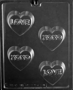 LOVE XOXO HEART SHAPED COOKIE MOLD molds candy chocolate cookies oreo oreos - Picture 1 of 1
