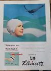 1947 Women's Kleinert's Sava-Wave Swim Swimming Cap Vintage Ad