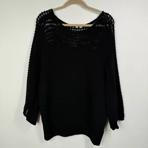 Moth by Anthropologie Pullover Damen Large Chatwin offen Grobstrick Rippstrick - Bild 1 von 7