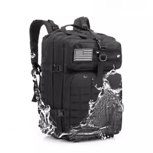 Waterproof Rucksacks Army Outdoor Sports Military Tactical Backpack 900D Nylon - Picture 1 of 36
