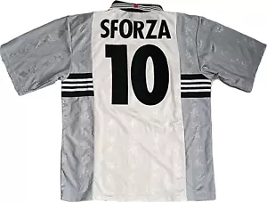maglia calcio vintage FC Koln Colonia SFORZA #10 Adidas home - Foto 1 di 9