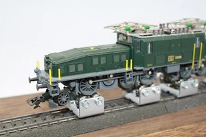 4 Gleisrollenböcke Banco de Prueba Rodillo Corriente Alterna / Dc H0 AC/Dc / DCC - Picture 1 of 3