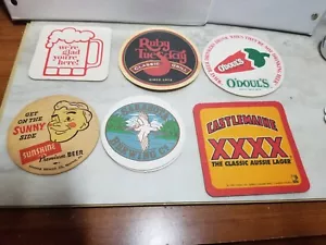LOTTO VARIETÀ BAR COASTER 6 MONTAGNE RUSSE RUBINO MARTEDÌ SOLE BIRRA O'DOULS + ALTRO - Foto 1 di 7