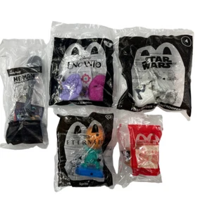 McDonalds Happy Meal Spielzeug 4 Stück und Sonic 1 He-Man Löffel NEU IN VERPACKUNG - Bild 1 von 24