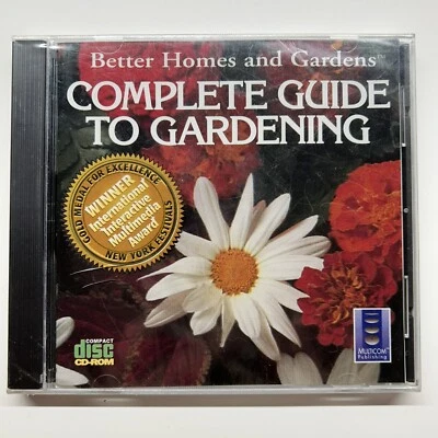 Better Homes & Gardens Complete Guide To Gardening PC CD Learn Plants Vegetables - Image 1 of 4