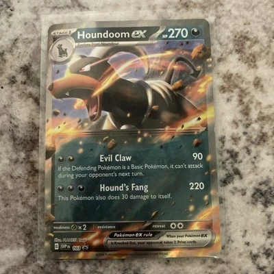 Houndoom ex 103 Sv: Scarlet & Violet Promo Cards Holo - Image 1 of 4