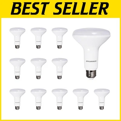 Long-Lasting LED BR30 Light Bulb, 650 Lumens - 12 Pack - Image 1 of 4