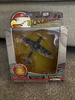 Corgi Warbirds Series 2 Messerschmitt Bf109E-3 Lt Werner Molders WB99618 1:72 - Image 1 of 2