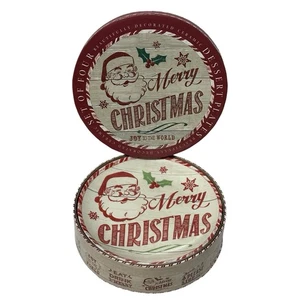 Certified International Joy to the World Canape Plates - Set of 4 - Picture 1 of 6