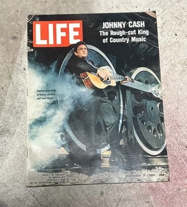 Vintage Life Magazine 21. November 1969 - Johnny Cash King of Country Music - Bild 1 von 4