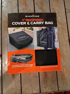 New Open Blackstone 17” Tabletop Griddle Cover and Carry Bag Free Shipping - Picture 1 of 4