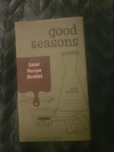 1950s Vintage Salad Recipe Booklet Good Seasons Salad Dressing Mix - Picture 1 of 2