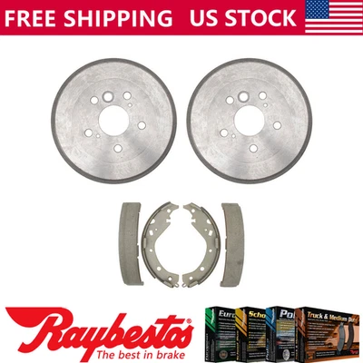 Kit trasero tambores de freno y zapatas de freno para Toyota Camry 2005 - Raybestos Foto 1 de 4