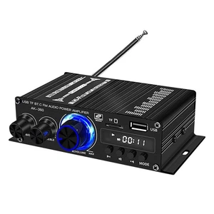Hifi Stereo Verstärker Bluetooth Auto Home Audio Leistungsverstärker USB TF Port - Bild 1 von 10
