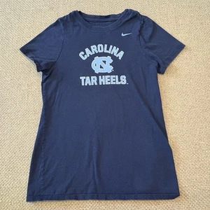 Nike North Carolina Tar Heels T-Shirt Mädchen Größe Medium sportliche Passform Tee - Bild 1 von 9