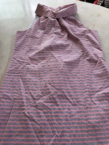Vestido Sail To Sable Cuello Alto Rosa Gris Talla Grande - Imagen 1 de 4