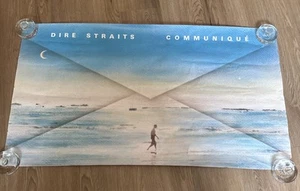 Póster promocional comunicado original de Dire Straits 1979 - Imagen 1 de 1