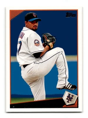 Johan Santana 2009 Topps #310 New York Mets NM-MINT - Image 1 of 2