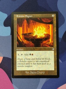 Rakdos Signet | RETRO | 7% Off 2+ | Brother's War | NM | MTG - Picture 1 of 1