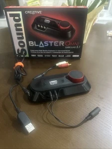 Creative Labs Sound Blaster Omni Surround 5.1 USB - SB1560 Headphone Amp 600Ohm - Photo 1/2