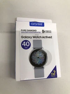 Araree Displayschutzfolie fuer Galaxy Watch Active 2, 40 mm, transparent - Zdjęcie 1 z 3