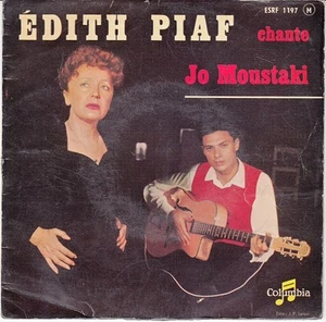 45 T EP EDITH PIAF *PIAF CHANTE JO MOUSTAKI* - Picture 1 of 2