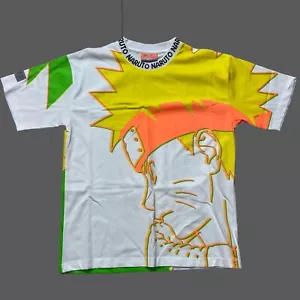 2018 Naruto Sasuke Shonen Jump AOP tee shirt M Japan Exclusive - Picture 1 of 4