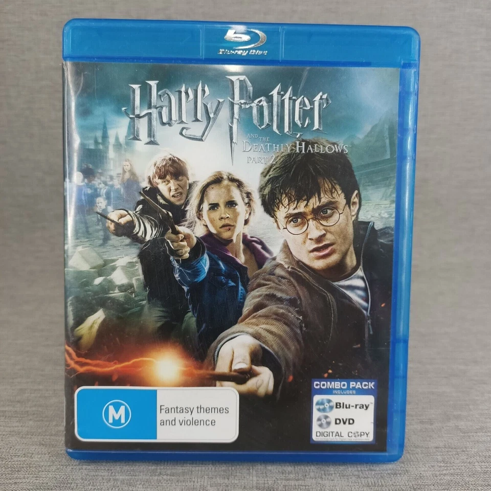 Harry Potter and The Deathly Hallows Part 2 Blu-ray FAST! FREE! POSTAGE! AUS! - Image 1 of 1
