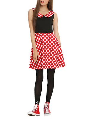 Disney Minnie Mouse Polka Dot Dress - Image 1 of 3