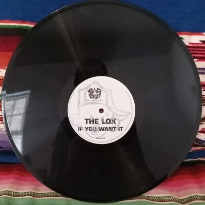THE LOX If You Want It 12"SINGLE VINYL PROMO BAD BOY ENTERTAINMENT (402) - Image 1 of 4