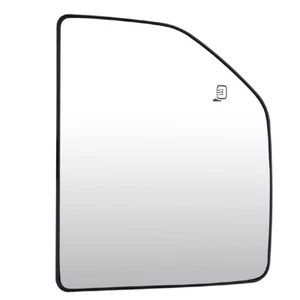 Vetro specchietto retrovisore superiore riscaldato lato guida sinistro per Ford F150 15-20, F250 F350 17-20 - Foto 1 di 6
